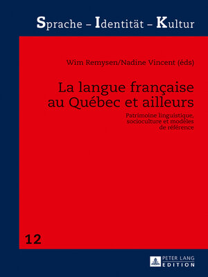 cover image of La langue française au Québec et ailleurs